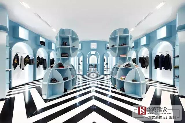 廣州服裝店裝修設(shè)計風格鑒賞，一起看看有什么類型