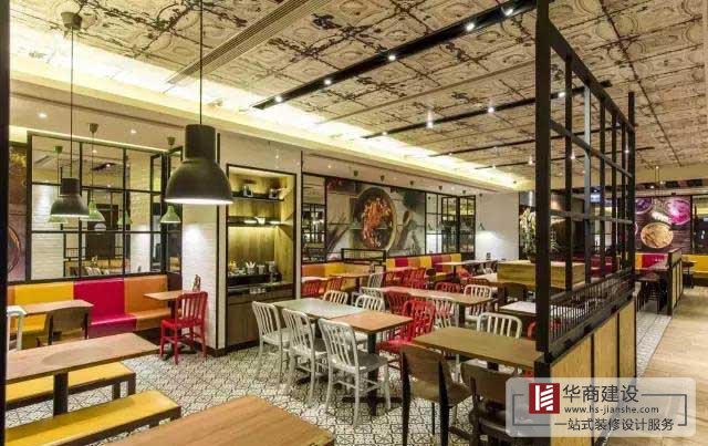廣州快餐店裝修設(shè)計(jì)，快餐店風(fēng)格布局規(guī)劃