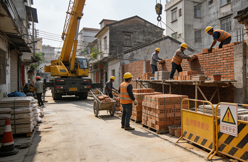 廣州舊房重建、危房重建全包就找廣東華商建設(shè)，一站式原址重建省心落地