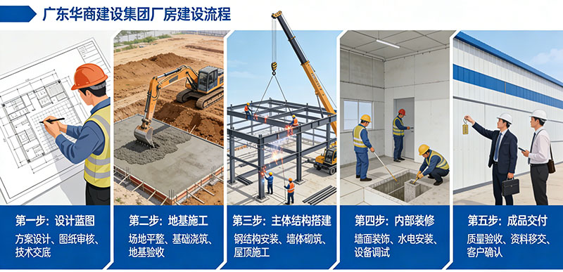 廠房建設(shè)一站式解決方案，專業(yè)打造高標(biāo)準(zhǔn)工業(yè)廠房